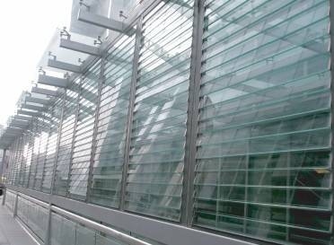 Single Clear Blind Window